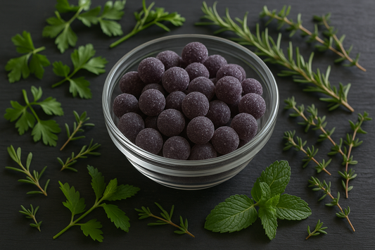 sour candy for anxiety. All natural with herbs. panic attack supplement