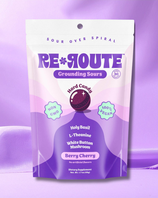 Grounding Sours - Natural Hard Sour Candy (Anxiety Support)