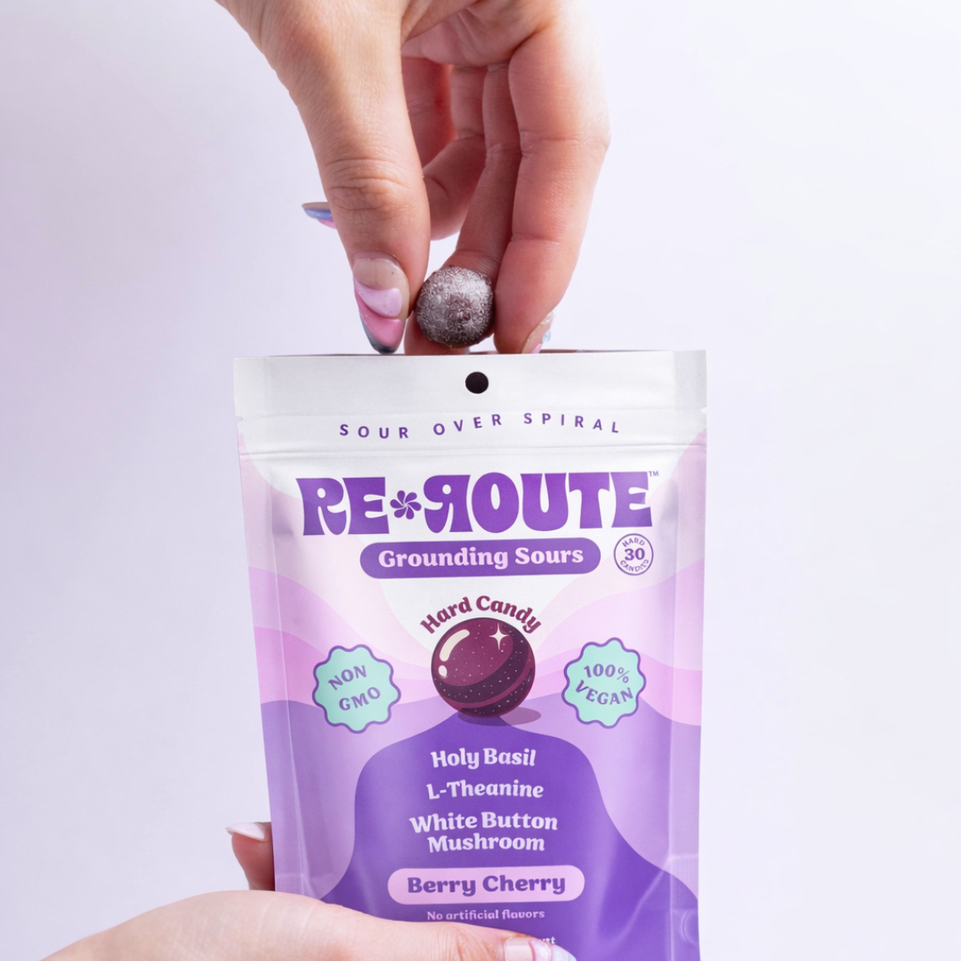 Grounding Sours - Natural Hard Sour Candy (Anxiety Support)